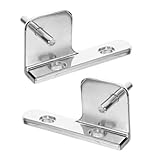 JECOMPRIS 2 Stück Gefrierschrank Türscharniere Schranktüren Ersatzteile Schwerlast Schwenkscharniere aus Zinklegierung Geräuscharm Für Gefriertruhe und Kühlschrank Gewerblich und Haushalt