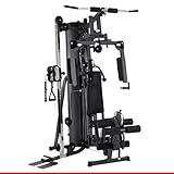 HAMMER Finnlo Kraftstation Autark 2200, Multigym, inkl. Zubehör, Fitnessstation für Zuhause, über 30 Übungen Trainingsstation Kraftstation für Zuhause