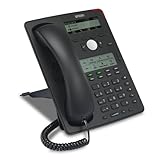Snom D745 IP Telefon, SIP Tischtelefon (8 (32) konfigurierbar, selbstbeschriftend, mehrfarbige LED-Tasten, hochauflösendes Display), schwarz, 00004259