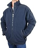 Wellensteyn Jet-Fleece-Jacke dunkelblau, Gr.XXXL Herren