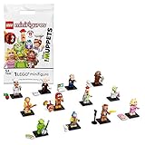 LEGO 71033 Minifiguren Die Muppets, Set mit 1 von 12 Minifiguren zum Sammeln, darunter Miss Piggy und Kermit der Frosch, Limited Edition Sammlung (1 Stück - Stil per Zufall ausgewählt)