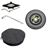 Notrad 16" kompatibel mit Mercedes A-B-Klasse (Kein AMG) mit Wagenheber, Schlüssel und Tasche (Beachtung Kofferraum)