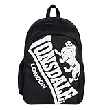 Lonsdale Rucksack ASTBURY Black/White one Size