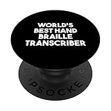 Der weltweit beste Handschreiber für Braillezeilen PopSockets mit austauschbarem PopGrip