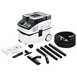 Festool Absaugmobil CT 15 E-Set CLEANTEC (mit Hauptfilter, Saugschlauc, SELFCLEAN Filtersack, Fugendüse, Polsterdüse, Handrohr gebogen, Verlängerungsrohre, Bodendüse)