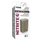 Fluval Nitrat Entferner, Filtereinsatz für die Fluval Flex und Spec Aquarien, 4er Pack