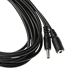 Kingfisher Technology Long 3m Extension Lead 2A Female to Male DC Plug Power Charger Cable Black (22AWG) 4 August MB300 MP3 Player Speakers