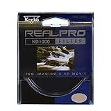 Kenko 77S REAL PRO MC ND1000 Neutraldichtefilter 77mm 1000-fach, multi-coated, mit Vakuumabscheidetechnologie, 77mm, schwarz