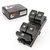 LST Elektrischer Fensterheber Schalter vorne links schwarz 5G0959857F