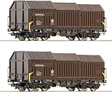 Roco 6600132 H0 2er Set Teleskophaubenwagen Shimmns, ÖBB, RCW, Ep. VI