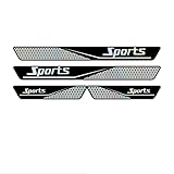 XIYUANFA 4 Stück Auto Einstiegsleisten Schutz für Ford Capri EV 2024, PVC Türschweller Schutz Türeinstiegsschutz Aufkleber Anti Scratch Auto Aufkleber,C