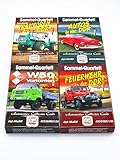 Automotive Collector Cards 4er Set Quartett Kartenspiele DDR, Traktoren in der DDR Vol. 1, IFA W 50 Varianten, Autos in der DDR Vol. 1 und Feuerwehr in der DDR Vol. 1, Ostalgie, Acc