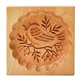 Backform Aus Holz, Holzbackform Model Backform Tierform Keksformen, Cookie-Stempel Plätzchen-Ausstecher Holz-Model-Backform Cookie Cutter Für Kekse DIY Lebkuchen Mooncakes Biscuit