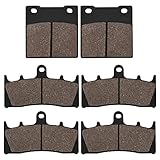 Cnornus Bremsbeläge Vorne und Hinten für Suzuki GSF 1200 S 2001-2005GSXR 750 T V W X 1996-1999 GSXR 750 WR WS 1994-1995