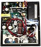 MONACOR SAM-200D Subwoofer Aktiv-Modul mit 200 W, variablem Tiefpass, Tieftöner mit stufenlos regelbarem Phasenschieber, integrierter Bassanhebung und hohen Leistungsreserven, in Schwarz