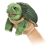 Folkmanis Little Turtle Hand Puppet, grün