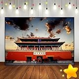 China Die Große Mauer Die Verbotene Stadt Jahrgang Ziegelmauer Chinesische Familie Hintergrund Foto Dekoration Kust Geburtstag Hintergrund 240X180cm