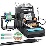 Lötstation, Preciva 982 III Präzision Lötstation 40W Leistung mit einstellbarer Temperatur 90 – 450°C für filigrane Arbeiten Schnelles Aufheizen und sofortiger Start für jeden Bastler und Profi