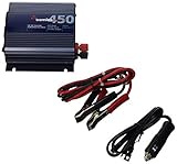 Samlex SAM-450-12 Auto/Indoor 450 W, schwarz, blau, Netzteil & Wechselrichter, Power & Wellenadapter (450 W, 60 Hz, 90%, 10,8 V, 15,4 V, Auto/Indoor)