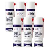 ARLI Set - 6x Kesselreiniger Spray 500 ml Spezialreiniger für Gas- und Ölkessel, Brennkammern, Heizkessel und Gasgeräte zur Wartung und Reinigung