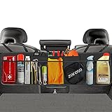 zaroso Kofferraum Organizer Auto Rücksitzwand mit Klett- Auto Zubehör für Aufbewahrung