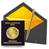 1g Royal Canadian Mint Maple Leaf Gold-Münze, 999.9 Feingold, Echtheitsgarantie + Albellion® Kugelschreiber gratis