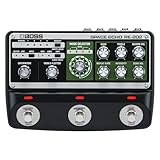 BOSS RE-202 SPACE ECHO – Tape Echo Delay Reverb Effektpedal. Moderne, erweiterte Nachbildung des legendären Roland RE-201 Space Echo. True Stereo. Stereo-Federhall. Wow & Flutter.