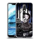 Head Case Designs Bury All Dead Things Art Macabre Soft Gel Huelle kompatibel mit Nokia 5.1 Plus / X5