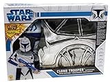 Original Lizenz Star Wars Clone Trooper Captain Rex Clonewars Starwars Kostüm für Kinder Clonetrooper Gr. 128 - 140