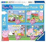 Ravensburger Peppa Wutz Puzzle für Kinder ab 3 Jahren, 10,2 cm (12, 16, 20, 24 Teile)