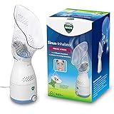 Wick Sinus-Inhalator – Linderung bei verstopften Nasennebenhöhlen – Mildert Husten, Erkältungen oder verstopfte Nasen – Einstellbare Dampfregulierung – Pads mit ätherischen Ölen inklusive – WH200