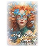 Curly Reddish Lenormand: Lenormand Orakel Karten für Anfänger von Mathie und seinen Angelical Guie, sehr intuitiv, mit Videokurs, Schlüsselwörtern in Spanisch, Englisch und Französisch
