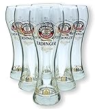 ERDINGER GLÄSER Set 6er 0,5 Liter NEU