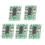 Pam8403 Audioverstärker, Digital Power Verstärker Board 5 Stücke Mini Leistungsverstärkerplatine, Super Kleine 3 Watt + 3 Watt Typ D PAM8403 Digital Audio Verstärker 2,5 V-5,5 V