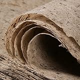 Acidea Maulbeerpapier, 50 Blatt 30 x 40cm Naturfaser Textur, Handgeschöpftes Papier Chinesischer Stil Handgefertigt, Ideal Zum Malen, DIY Handwerk, Scrapbooking und Dekorieren