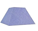 Sorpetaler Leuchtenschirm Lampenschirm Freestyle Eckig Natur violett SSM15.235