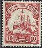Prophila Collection Deutsch-Südwestafrika 26b 1913 Schiff Kaiseryacht Hohenzollern (Briefmarken für Sammler) Seefahrt