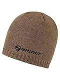 Ziener Damen Iruno Mütze Warm, Gestrickt, Wolle, Walnut, Einheitsgröße EU