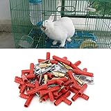 Omabeta Langlebiger Rabbit Waterer Rabbit Drinker für Verschiedene Drahtkäfige