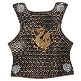 LIGIGWASH Mittelalterliche Brustpanzer und Schild für Rollenspiele Cosplay und Partys Robustem für Jungen und Mädchen