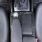 Kohlefaser-Stil LHD für Benz C-Klasse W204 2008–2014 Auto ABS Mittelkonsole Getränkehalter Rahmen Zierleiste E Klasse Coupe C207 W212 2010–2012