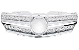 Auto Front Kühlergrille für Benz R230 SL Class SL500 SL600 SL550 W230 2003-2007 Fronteinlassgitter Kühlergrill Kühlergrill Sport Grill Frontgrill Fronteinlassgitter Kühlergrill Grill Frontgrill
