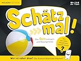 Schätz mal! Holiday Edition: Das Quiz mit Lach- und Staungarantie I Ab 10 Jahre I 2-8 Spieler I Spiel, White