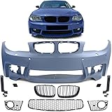 Sport Front Stoßstange mit ABE + Grill passt für BMW 1er E81 E82 E87 E88 04-13