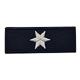 Polizei Dienstgrad Textil Patches Polizeikommissar/in, Uniform Zubehör, taktisches Abzeichen, Dienstkleidung, Einsatzweste, Dienstjacke, Patch