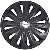 MICHELIN Radkappen MX-FB 14 Zoll Universal Radzierblenden 4er Set Fürs Auto ABS Kunststoff | Schwarz