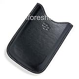 BlackBerry 9000 Ledertasche, schwarz