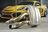 Kompatibel mit Porsche 911 991.1 3.4L 257KW Schalldämpfer RECHTS/silencer RIGHT