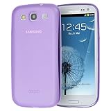doupi UltraSlim Hülle kompatibel für Samsung Galaxy S3, Ultra Dünn Fein Matt Handyhülle Cover Bumper Schutz Schale Hard Case Taschenschutz Design Schutzhülle, lila