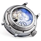 Vostok GLASBODEN 20 ATM Edelstahl MATT für russische Uhr VOSTOK Automatik Uhr
